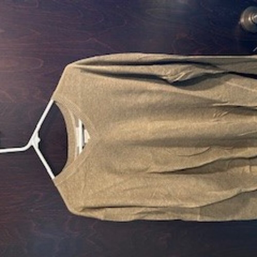 Green V Neck Sweater